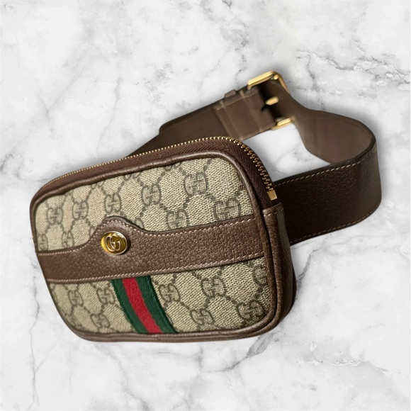 Authentic Gucci GG Supreme Mini Ophidia Belted iPhone Case - Size 75 - 30 - Picture 16 of 16